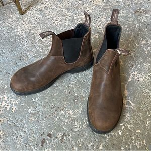Brown leather Blundstone Boots